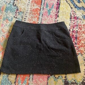 Vintage Express made in Italy wool blend mini skirt size 13-14